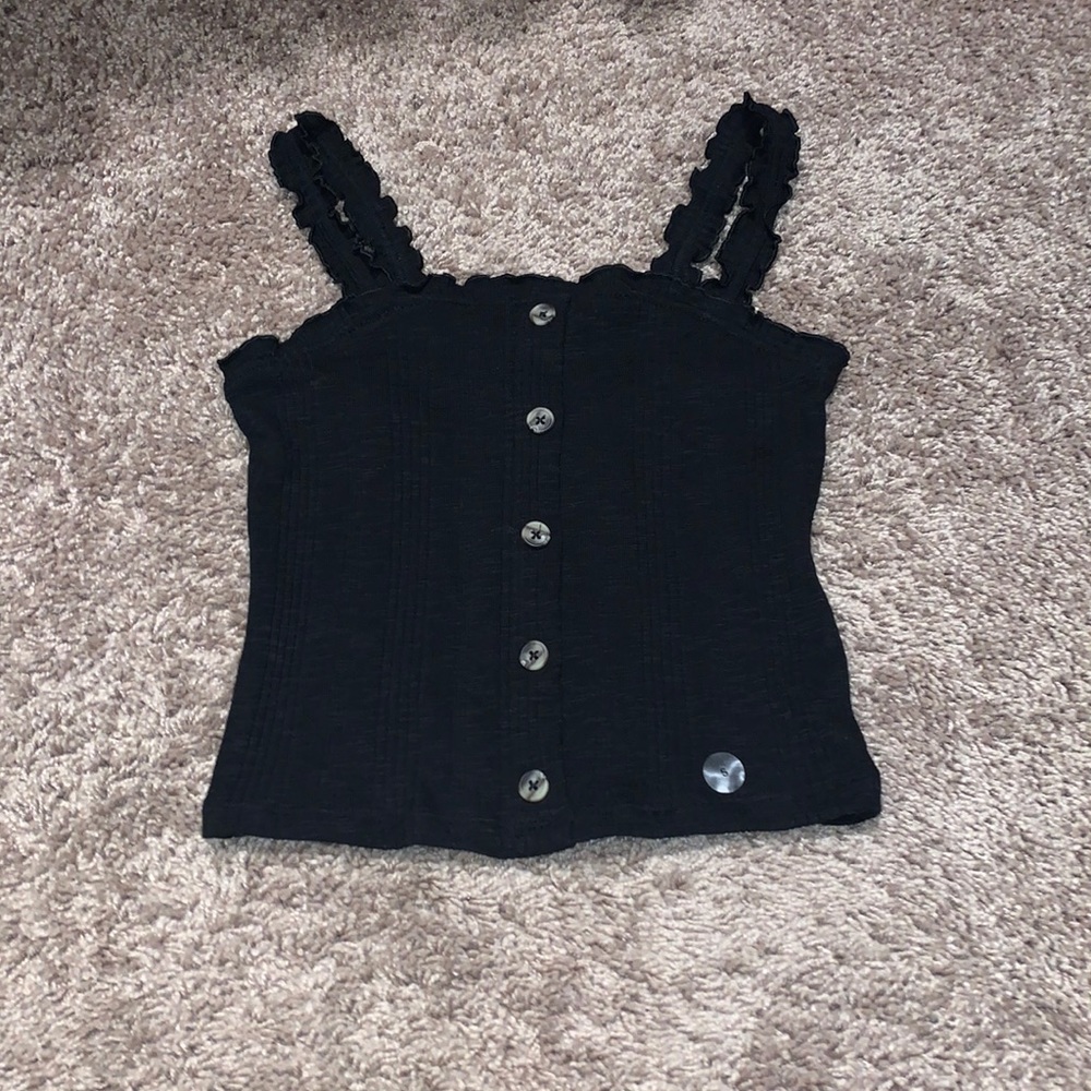 Black Crop Top